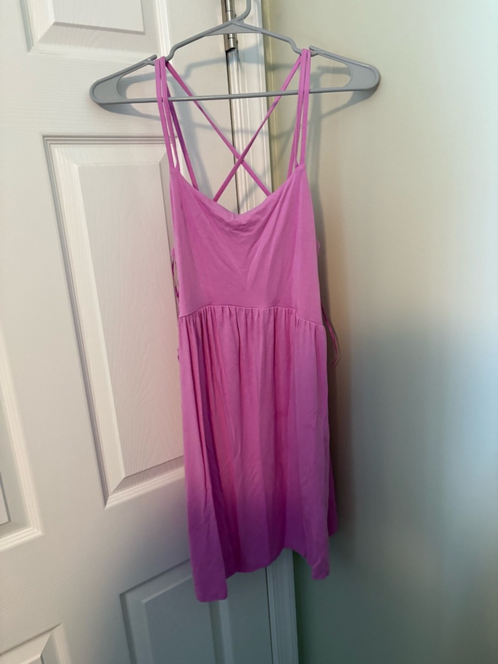 Old Navy Lavender Pink Strappy Tank Dress